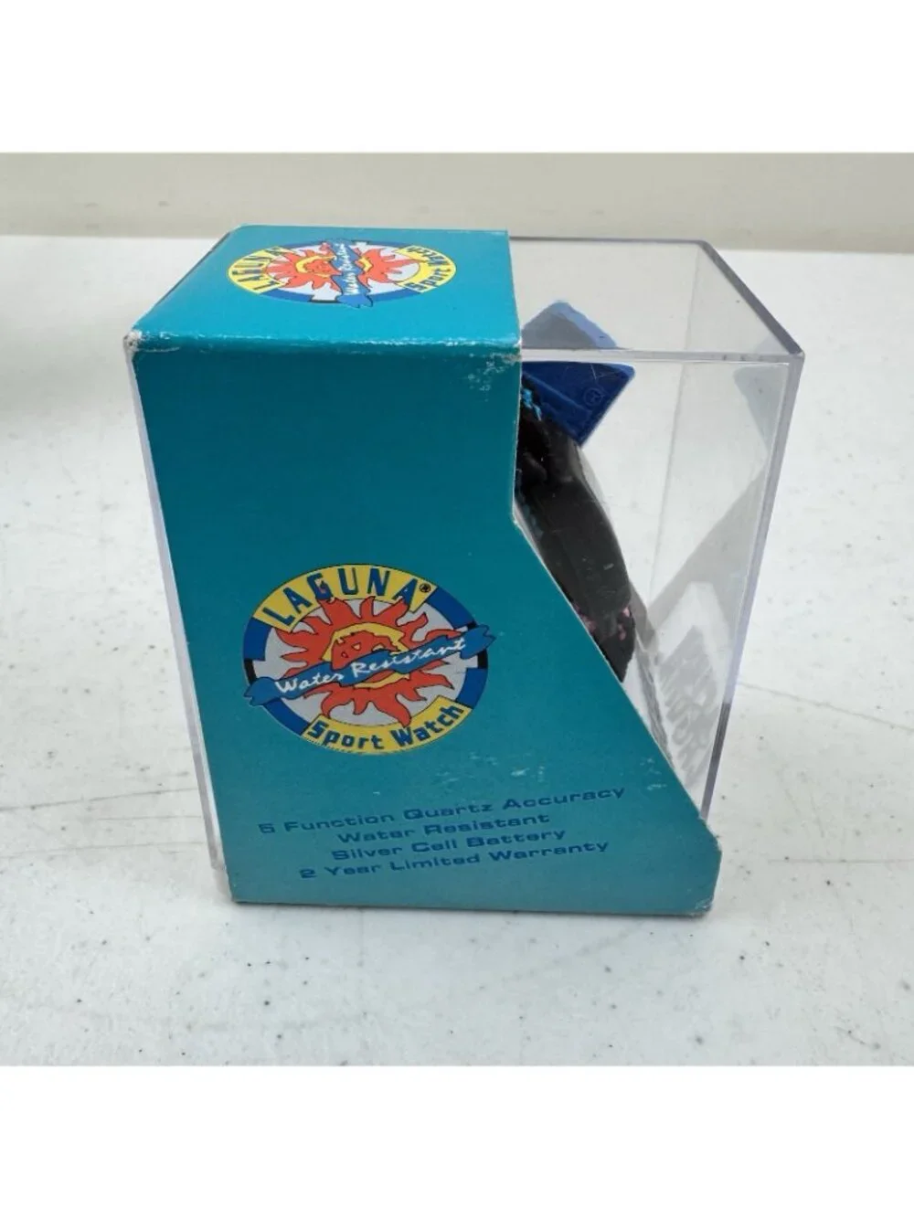 Vintage Laguna Sport Watch 1980s 1990s Digital Retro Fashion Water Surf Swim NOS